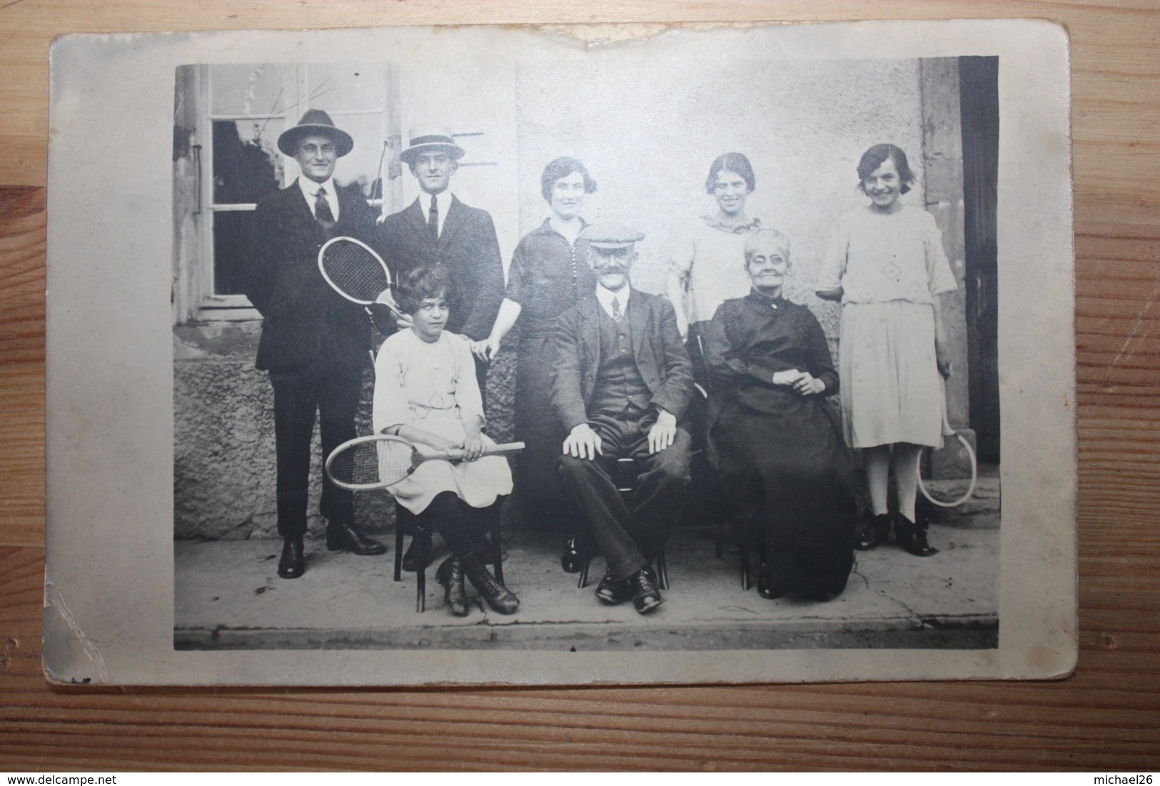 Carte Photo - Photo De Famille Chateauneuf De Galaure - Autres & Non Classés