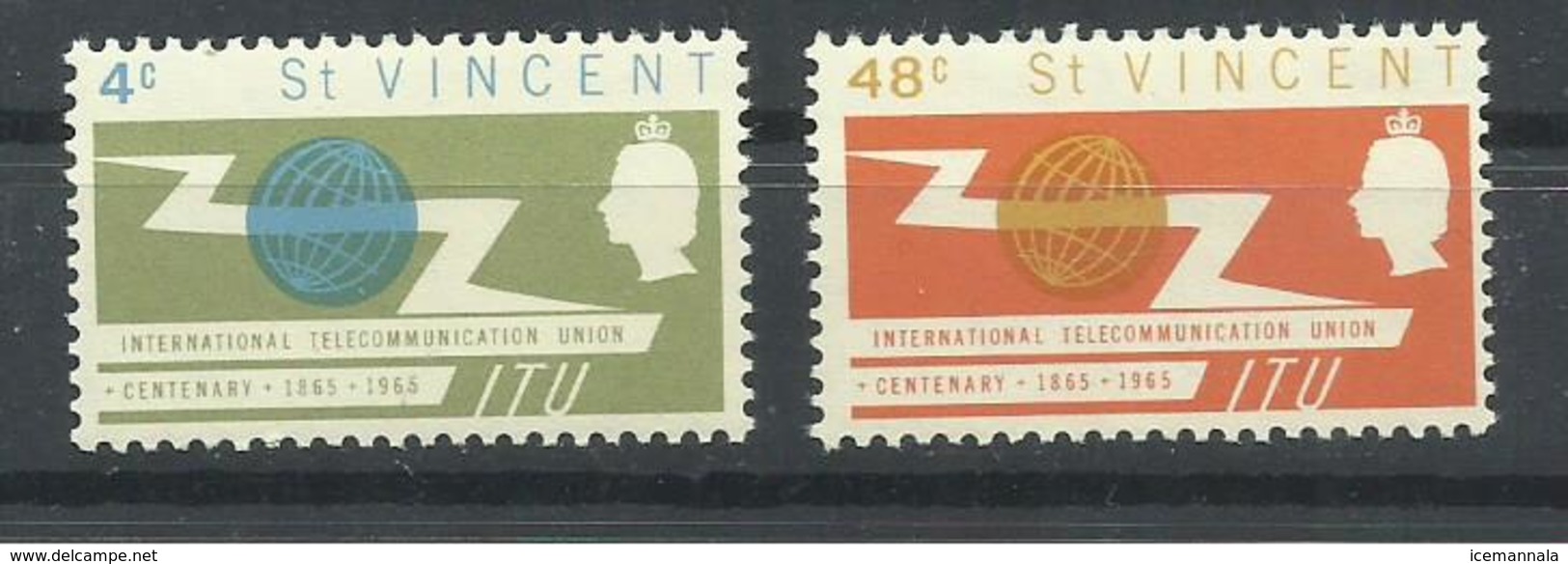 SAN VINCENT    YVERT  205/6      MNH  ** - St.Vincent (...-1979)