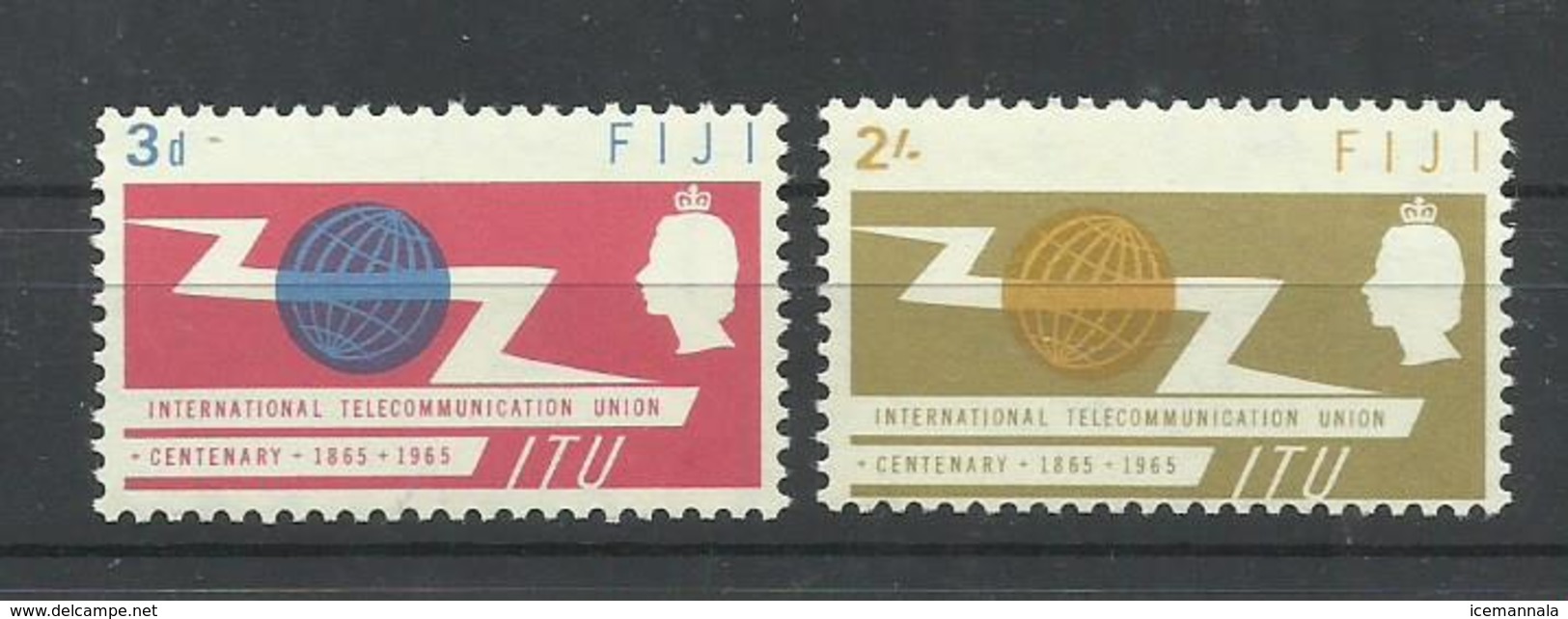 FIJI   YVERT  190/91     MNH  ** - Fiji (...-1970)