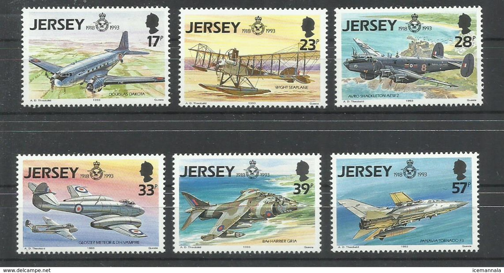 JERSEY   YVERT   609/14      MNH  ** - Jersey