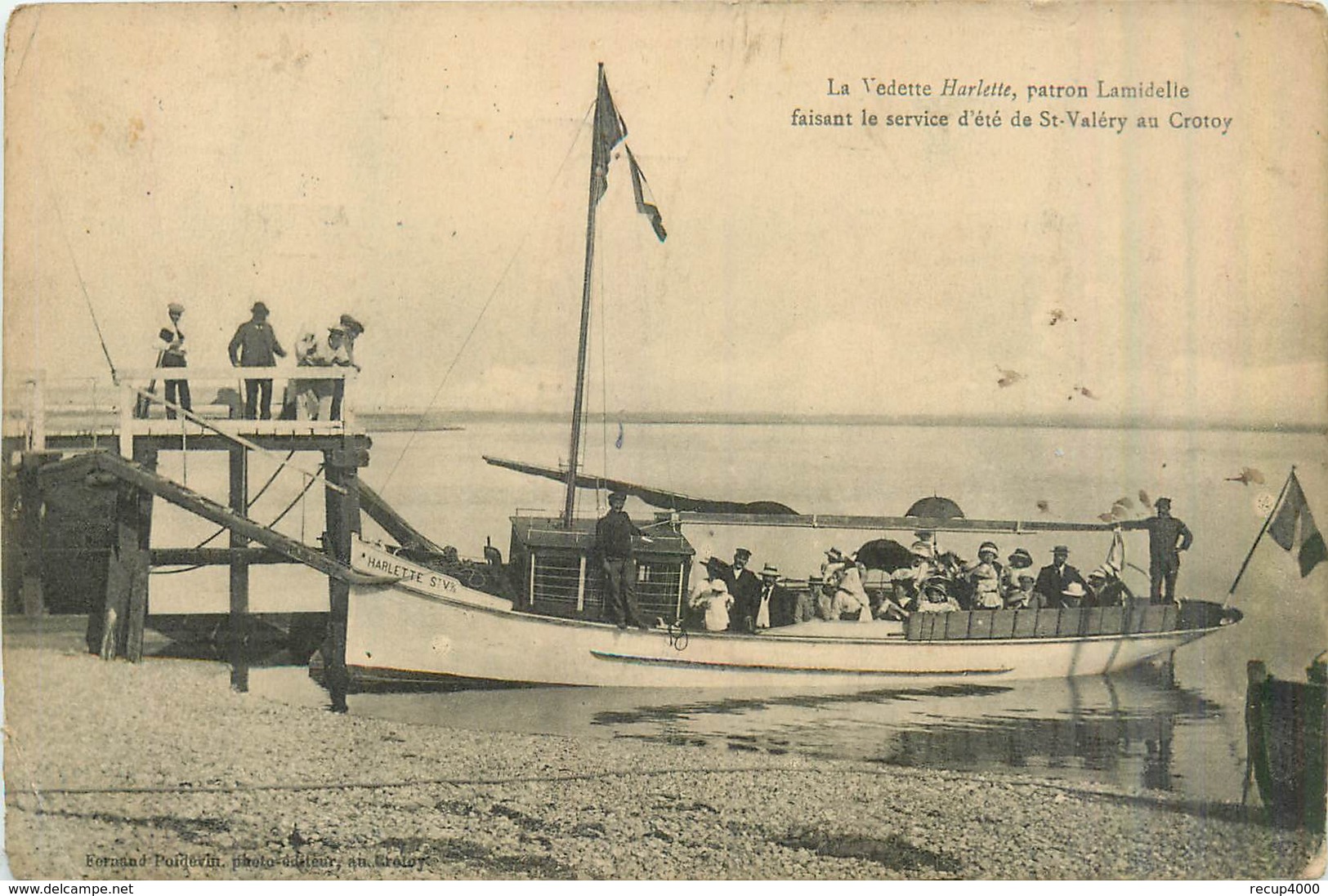 80 SAINT VALERY SUR SOMME  Vedette "harlette "  Patron Lamidelle     2scans - Saint Valery Sur Somme