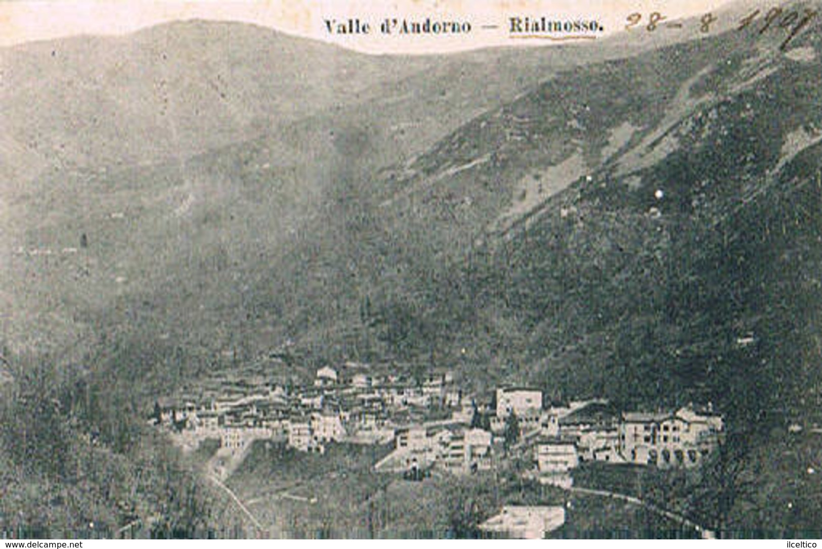 RIALMOSSO  - VALLE D'ADORNO  - 1907 - Biella