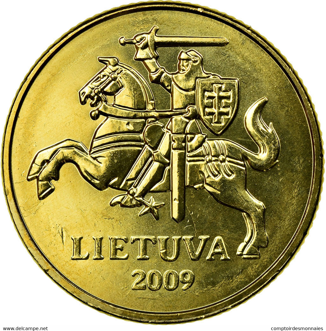 Monnaie, Lithuania, 20 Centu, 2009, SPL, Nickel-brass, KM:107 - Lithuania