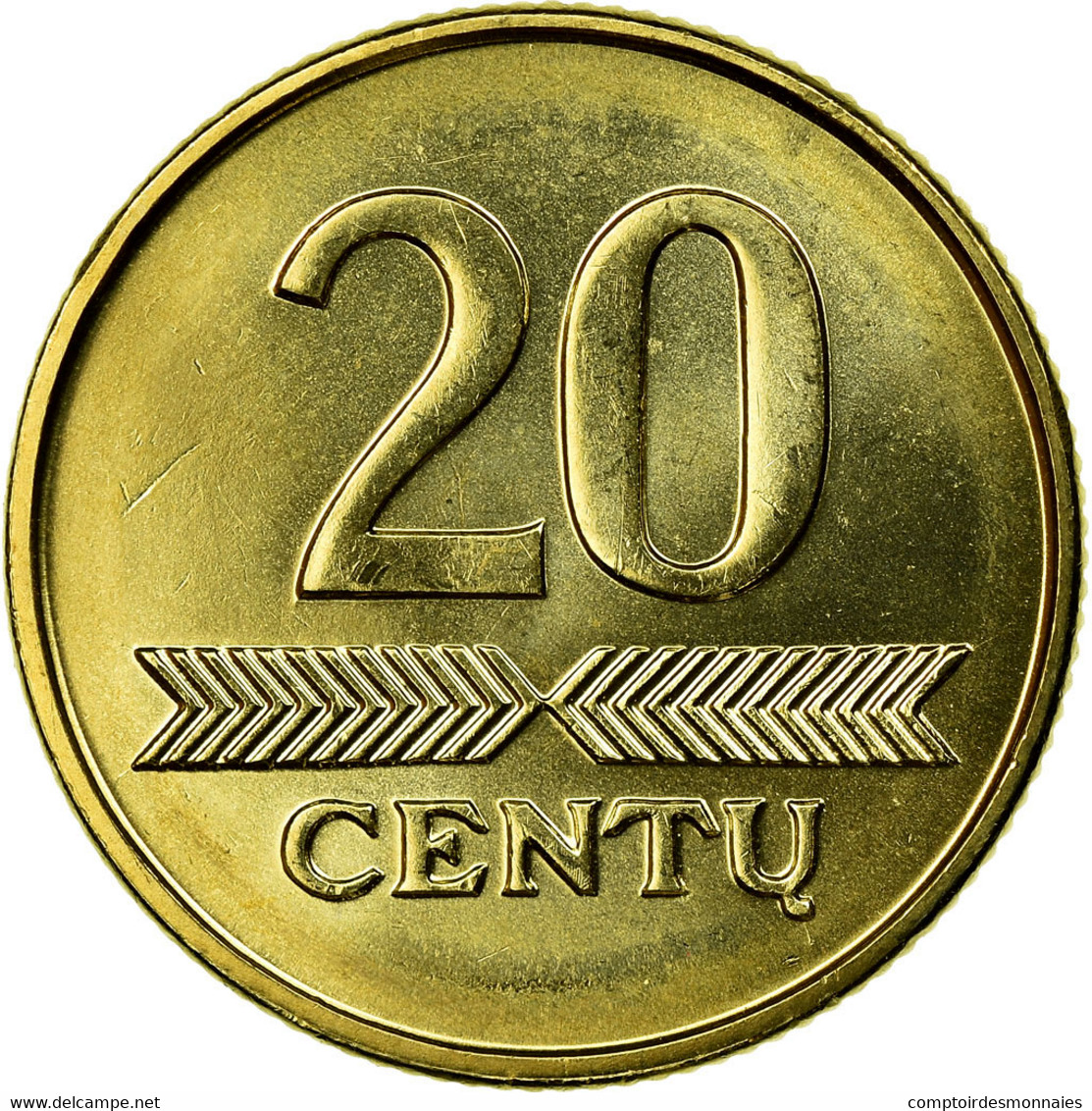 Monnaie, Lithuania, 20 Centu, 2009, SPL, Nickel-brass, KM:107 - Litauen