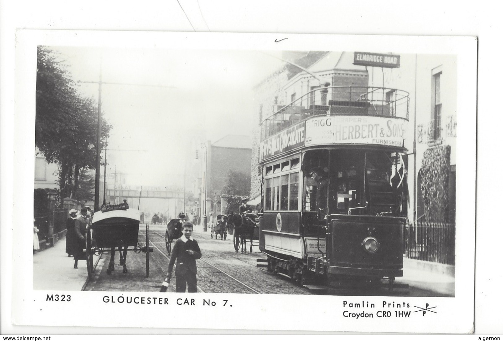 21678 - London Gloucester Car N° 7 Pamlin Prints Croydon - Autres & Non Classés