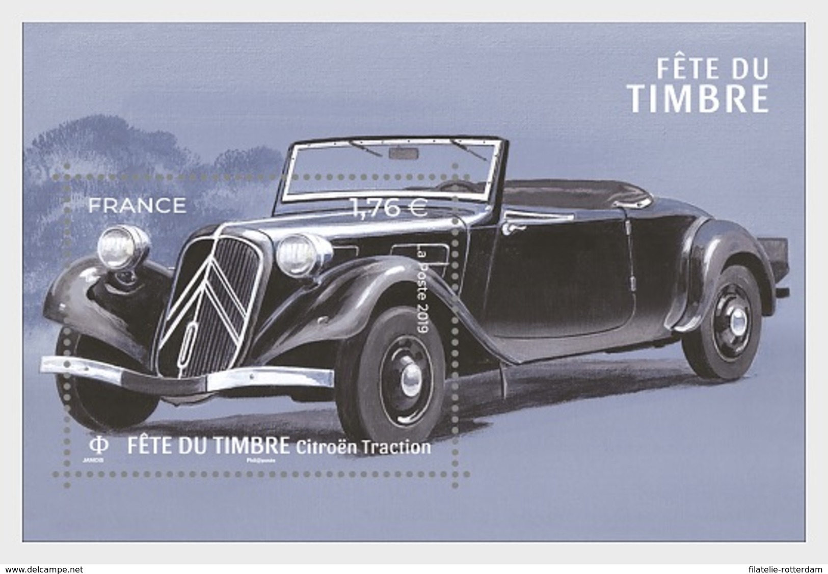 Frankrijk / France - Postfris / MNH - Sheet Dag Van De Postzegel 2019 - Ongebruikt
