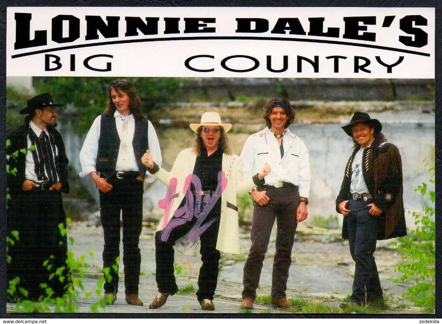 C3654 - TOP Orig. Lonnie Dale`s Big Country -  Autogramm Autogrammkarte Autograph - Country - Sonstige & Ohne Zuordnung