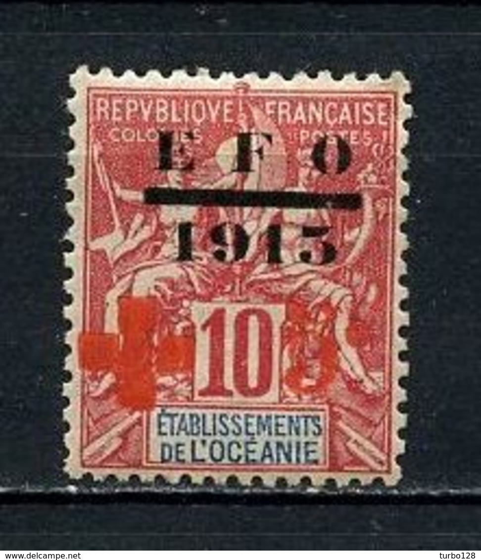 OCEANIE 1915 N° 39 * Neuf  MH Légère Trace De Charnière  TTB C 40 € - Unused Stamps