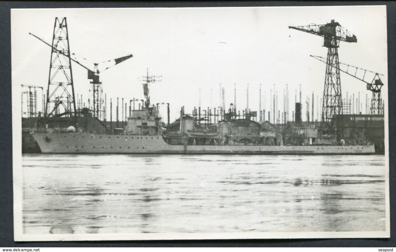 PHOTO -- FRANCE -- FRIGATE "FLORE"  1935 - Krieg