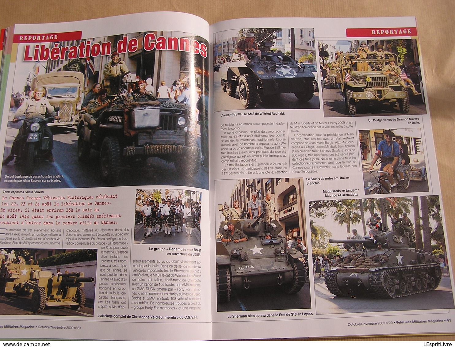 VEHICULES MILITAIRES Magazine N° 29 Guerre 40 45 Char Klimenty Nashorn Moto Guzzi Camion Diamond Willys Voiture du Bled