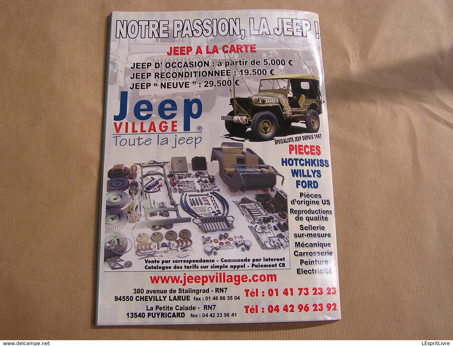 VEHICULES MILITAIRES Magazine N° 29 Guerre 40 45 Char Klimenty Nashorn Moto Guzzi Camion Diamond Willys Voiture du Bled