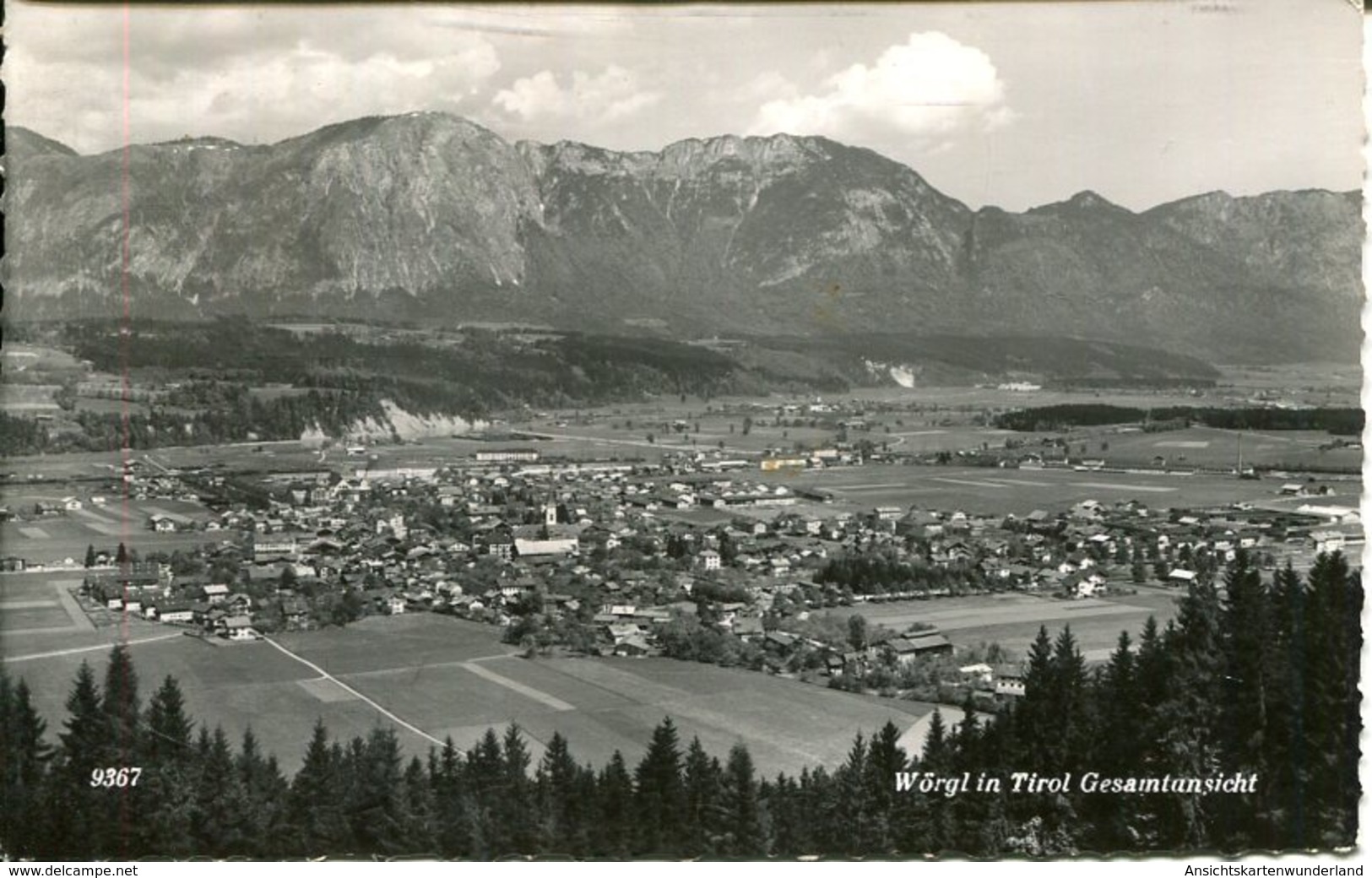 007399  Wörgl In Tirol  Gesamtansicht  1955 - Wörgl