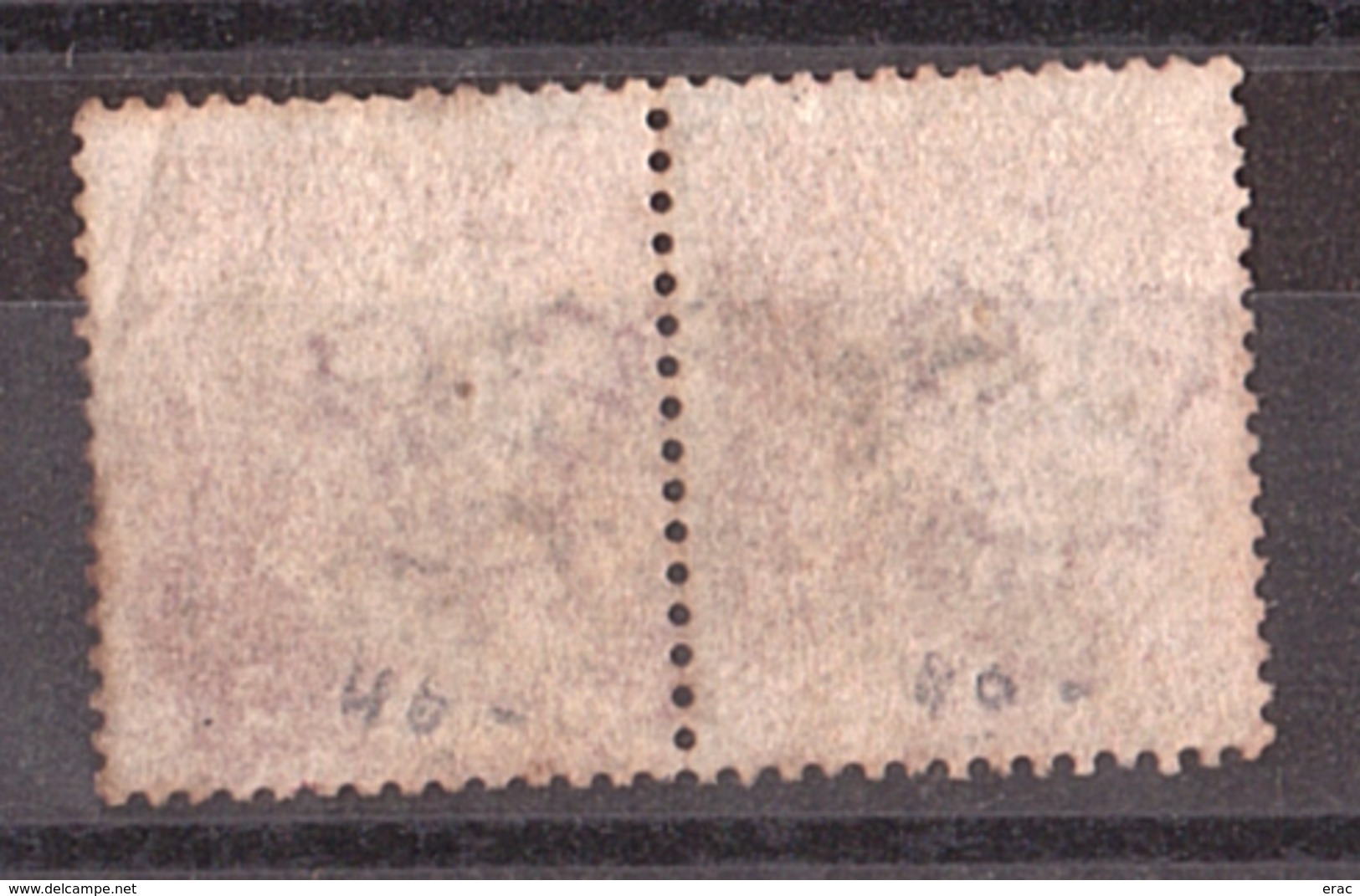 Grande-Bretagne - 1854/55 - Paire Du N° 14 (dentelé 14) - Oblitérés