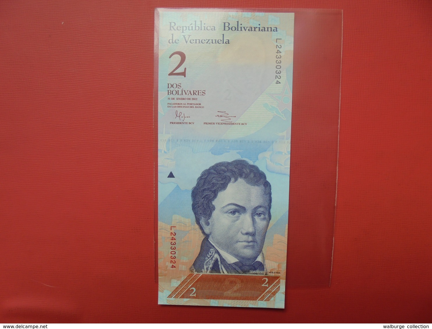 VENEZUELA 2 BOLIVARES 2012 PEU CIRCULER/NEUF - Venezuela