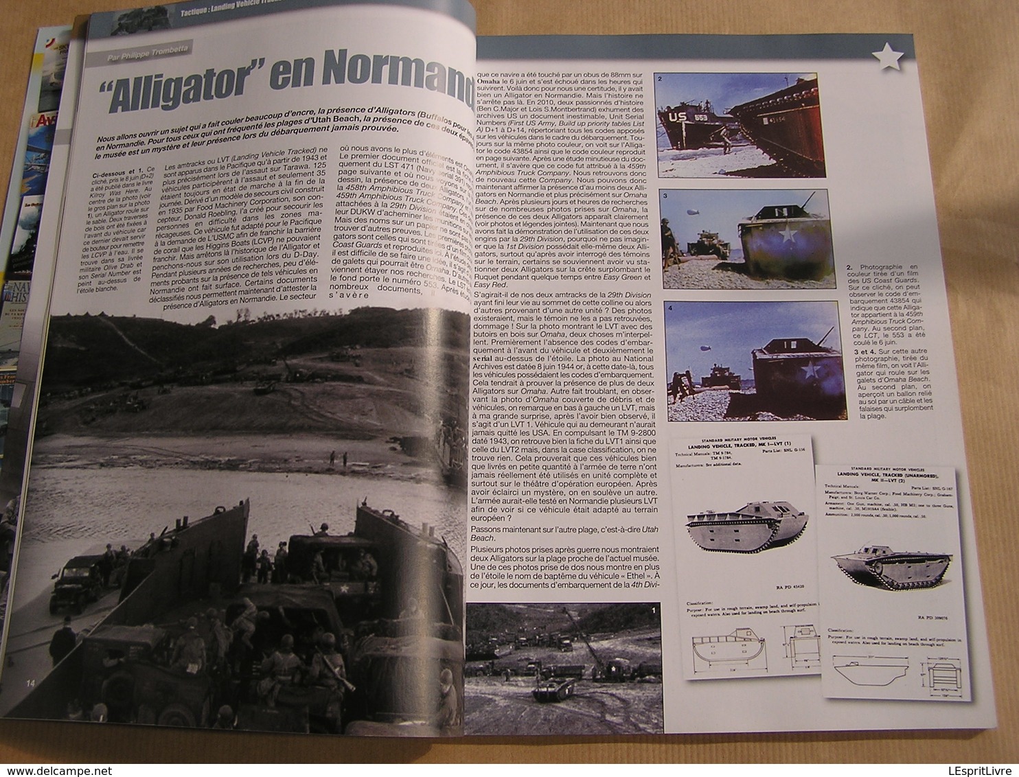 NORMANDIE Magazine N° 3 Guerre 40 45 Débarquement Pathfinders Flak Hohenstaufen Armmé Allemande SS Panzer Seine Omaha