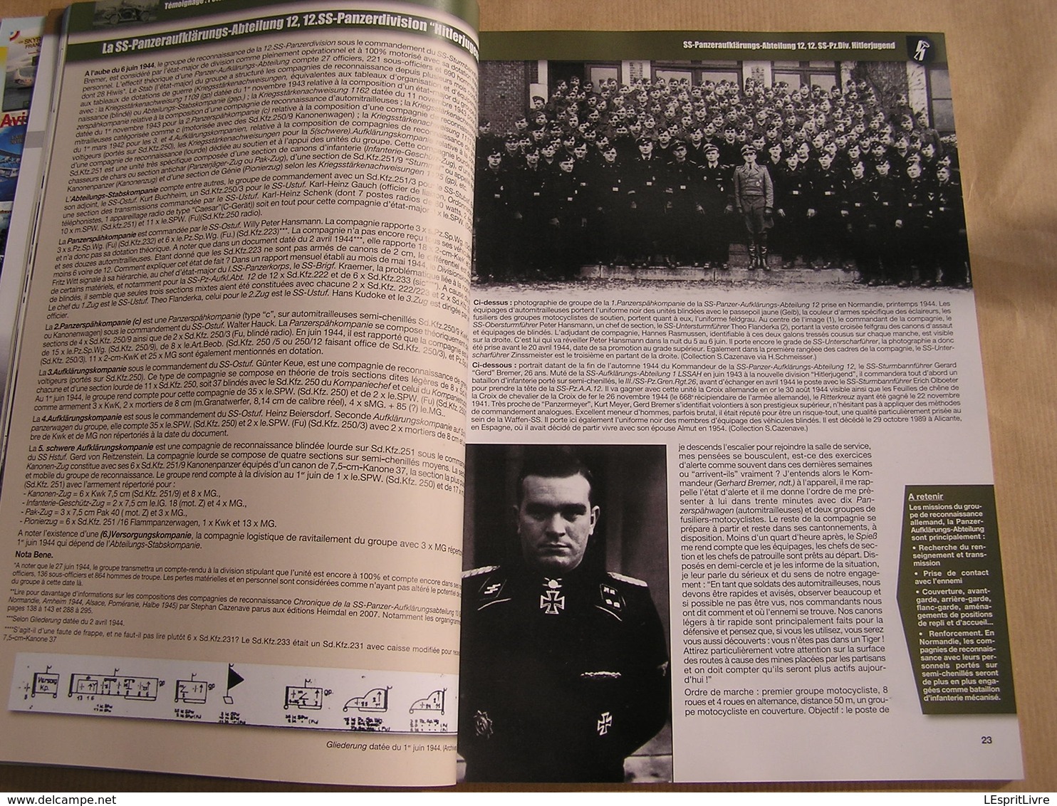 NORMANDIE Magazine N° 3 Guerre 40 45 Débarquement Pathfinders Flak Hohenstaufen Armmé Allemande SS Panzer Seine Omaha