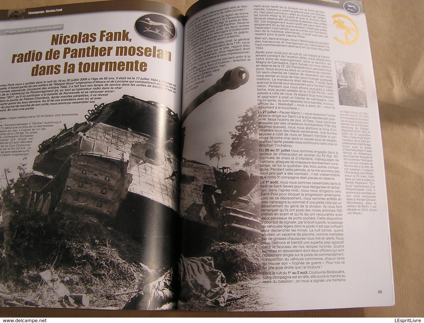 NORMANDIE Magazine N° 3 Guerre 40 45 Débarquement Pathfinders Flak Hohenstaufen Armmé Allemande SS Panzer Seine Omaha