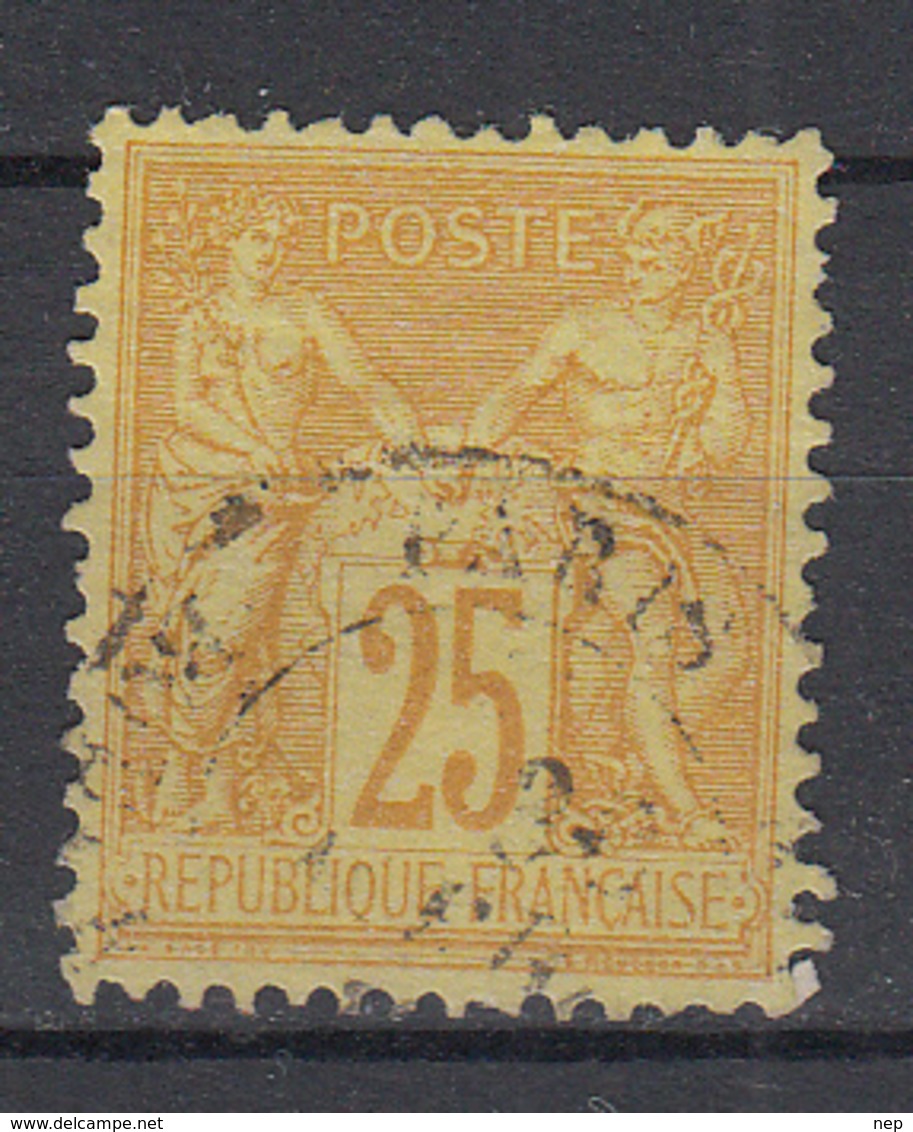 FRANKRIJK - Michel - 1879 - Nr 78 - Gest/Obl/Us - 1876-1898 Sage (Type II)