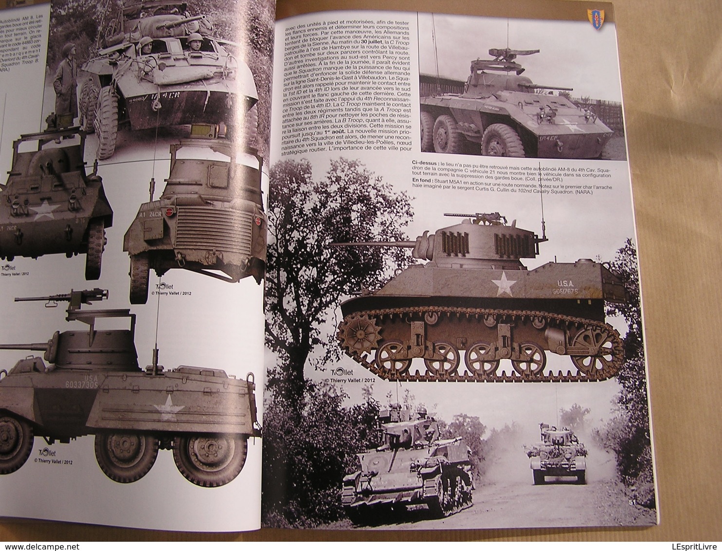 NORMANDIE Magazine N° 5 Guerre 40 45 Das Reich Cavalry Régiment de la Chaudière Char Panzer SS Plessis St Lambert Dives