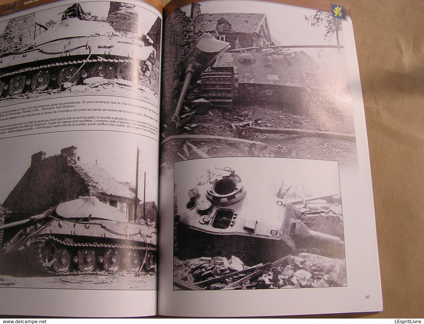 NORMANDIE Magazine N° 5 Guerre 40 45 Das Reich Cavalry Régiment de la Chaudière Char Panzer SS Plessis St Lambert Dives