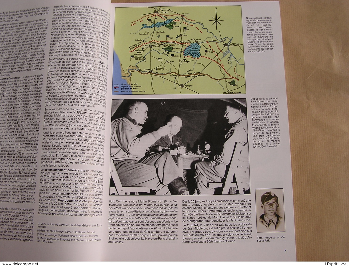 NORMANDIE Magazine Hors Série N° 7 Guerre 40 45 Débarquement La Haye Du Puits Airborne Parachutiste Lessay Armée - Guerre 1939-45