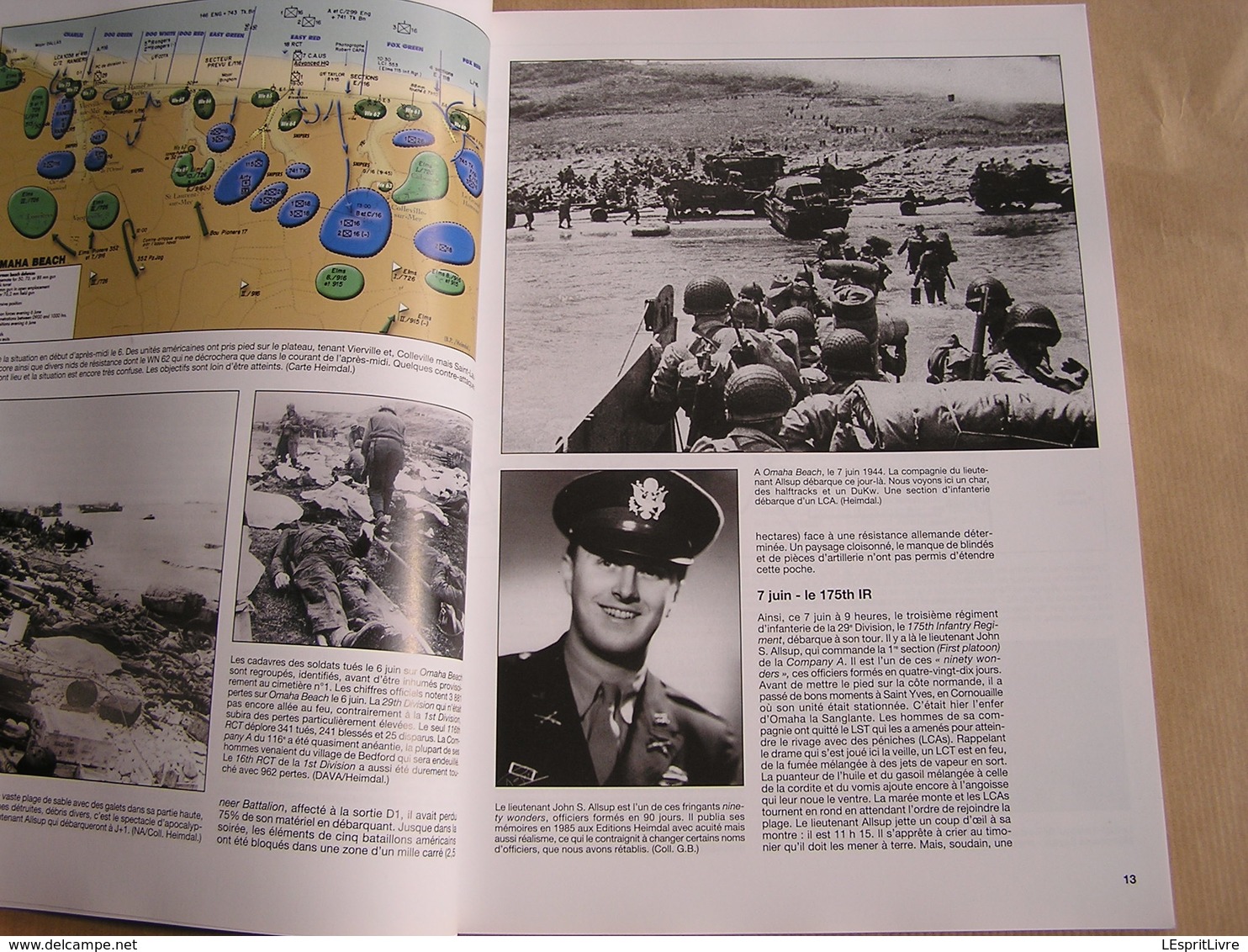 39 45 Magazine Hors Série N° 68 Guerre 40 45 Débarquement Normandie Omaha Beach Saint Lô Bataille de L'Elle Bocage