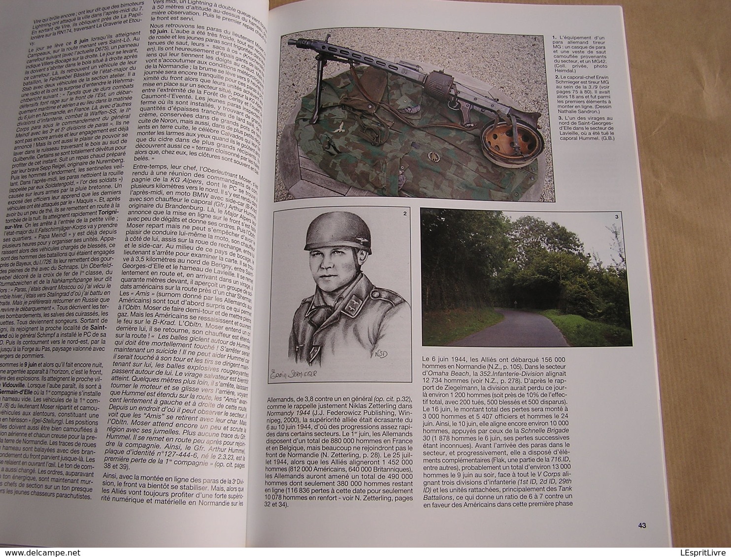 39 45 Magazine Hors Série N° 68 Guerre 40 45 Débarquement Normandie Omaha Beach Saint Lô Bataille de L'Elle Bocage