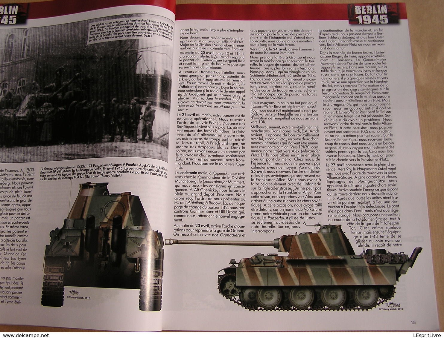 39 45 Magazine Spécial N° 300 Guerre 40 45 Berlin 1945 Hanna Reitsch Brigades IS-2 Panther Bormann Panzer SS Nordland