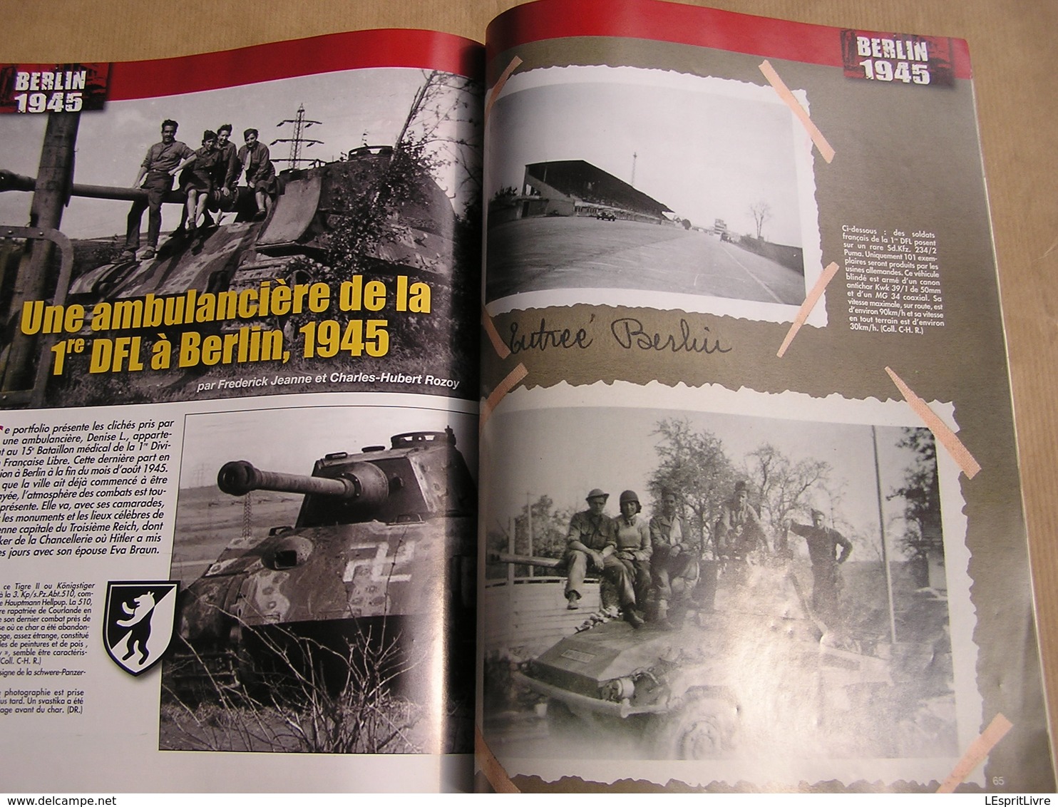 39 45 Magazine Spécial N° 300 Guerre 40 45 Berlin 1945 Hanna Reitsch Brigades IS-2 Panther Bormann Panzer SS Nordland