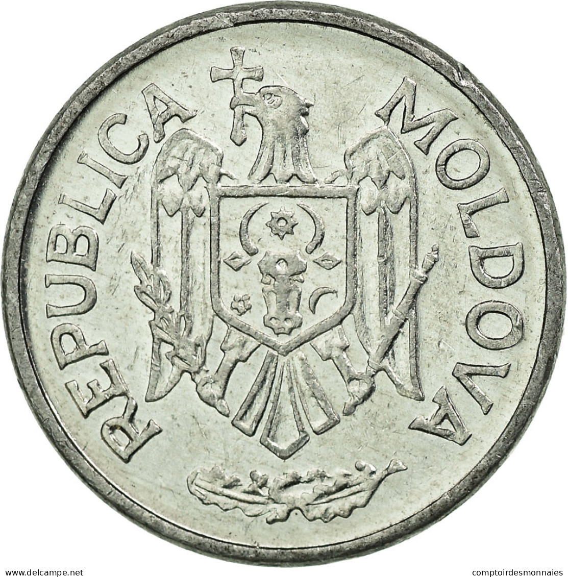 Monnaie, Moldova, 10 Bani, 2006, TTB, Aluminium, KM:7 - Moldavie