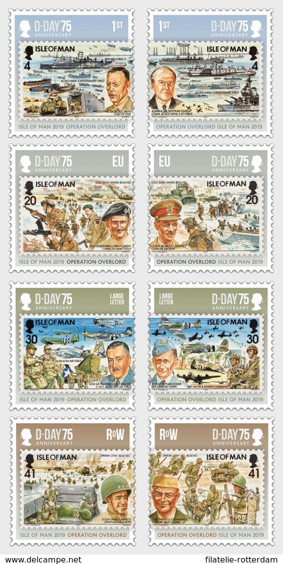 Man / Isle Of Man - Postfris / MNH - Complete Set 75 Jaar D-Day 2019 - Man (Eiland)