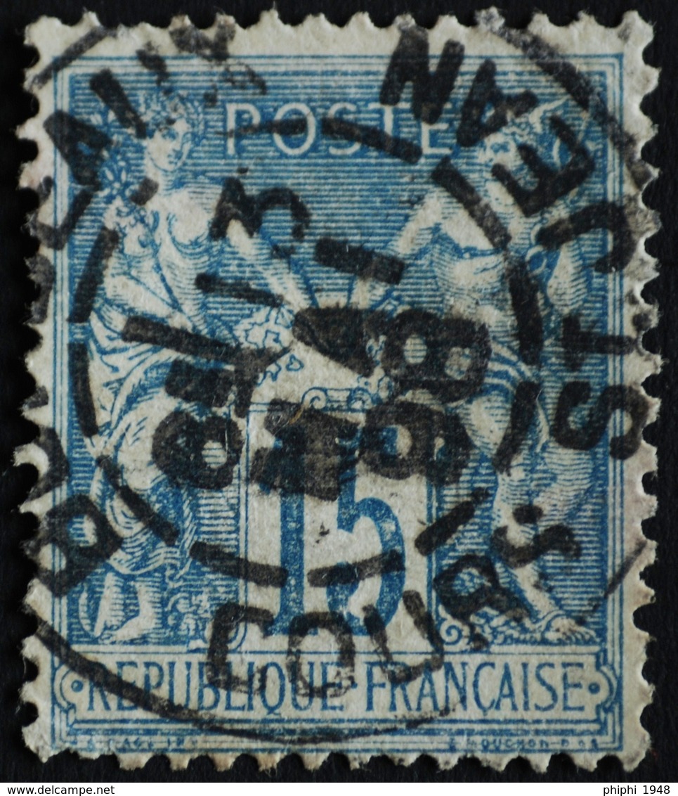 -Sage N°101 Type Ll. O BORDEAUX 13 Mai 1898. - 1876-1898 Sage (Tipo II)