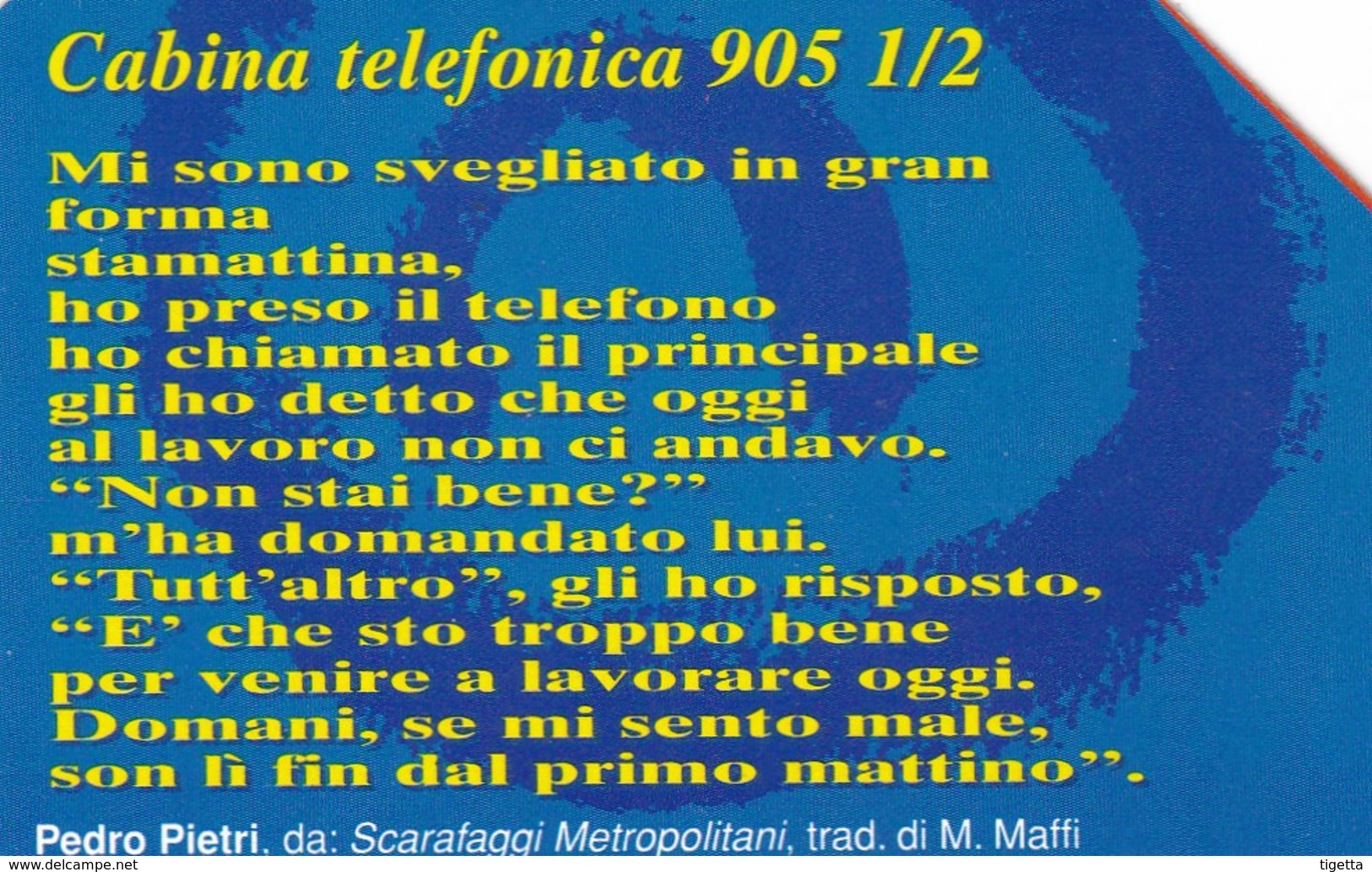 SCHEDA TELEFONICA  VENEZIA POESIA CABINA TELEFONICA    SCADENZA 31/12/1999 USATA - Pubbliche Speciali O Commemorative