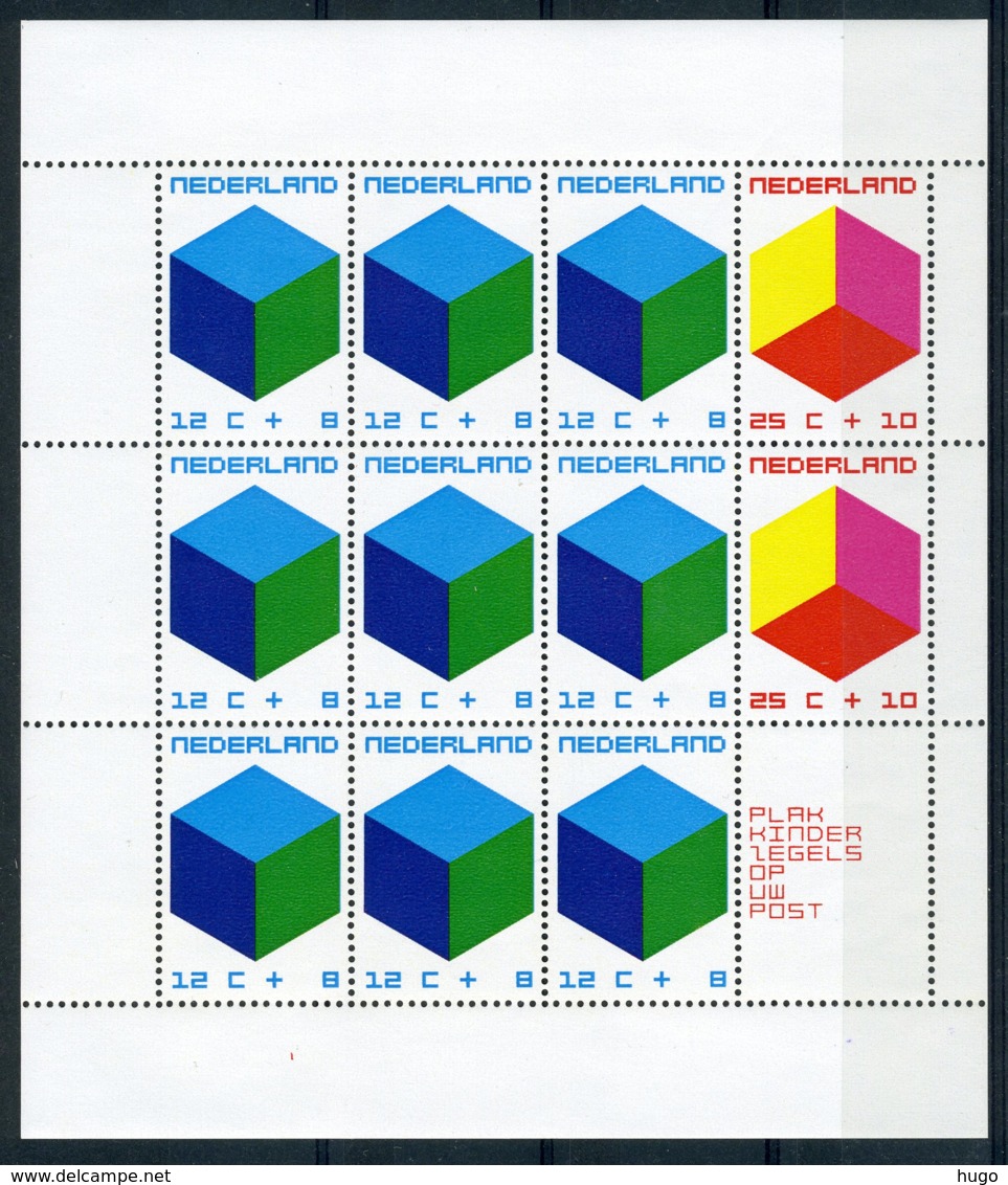 NEDERLAND 983 MNH** Blok 1970 - Kinderzegels - Blocs