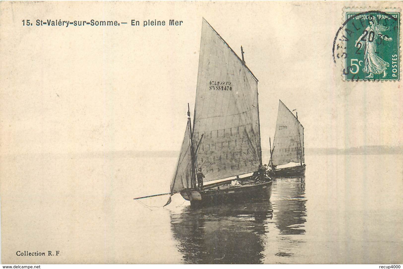 80 SAINT VALERY SUR SOMME En Pleine Mer    2scans - Saint Valery Sur Somme