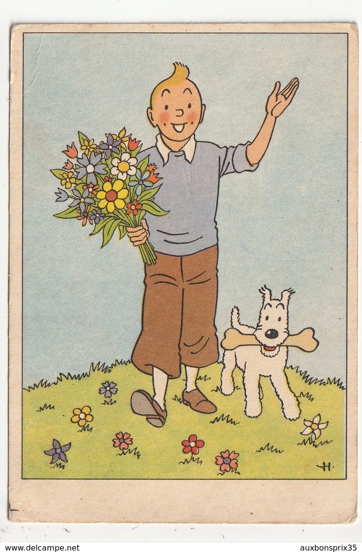 TINTIN - EDITION ORIGNALE - ANNEE 50 - Bandes Dessinées