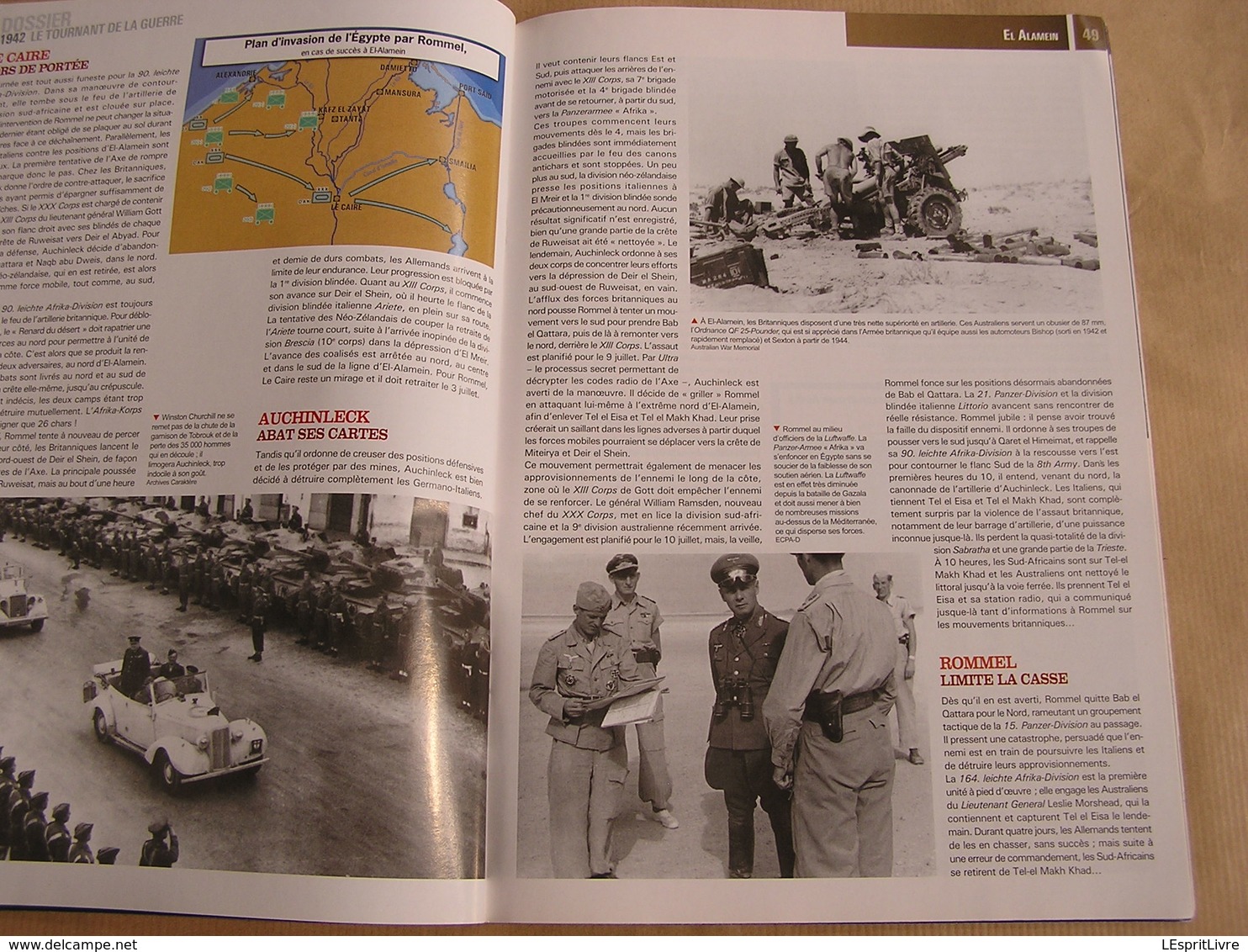 LIGNE DE FRONT N° 32 Guerre 40 45 Midway Guadalcanal El Alamein Afrique Opération Torch Kokoda Stalingrad Japon US