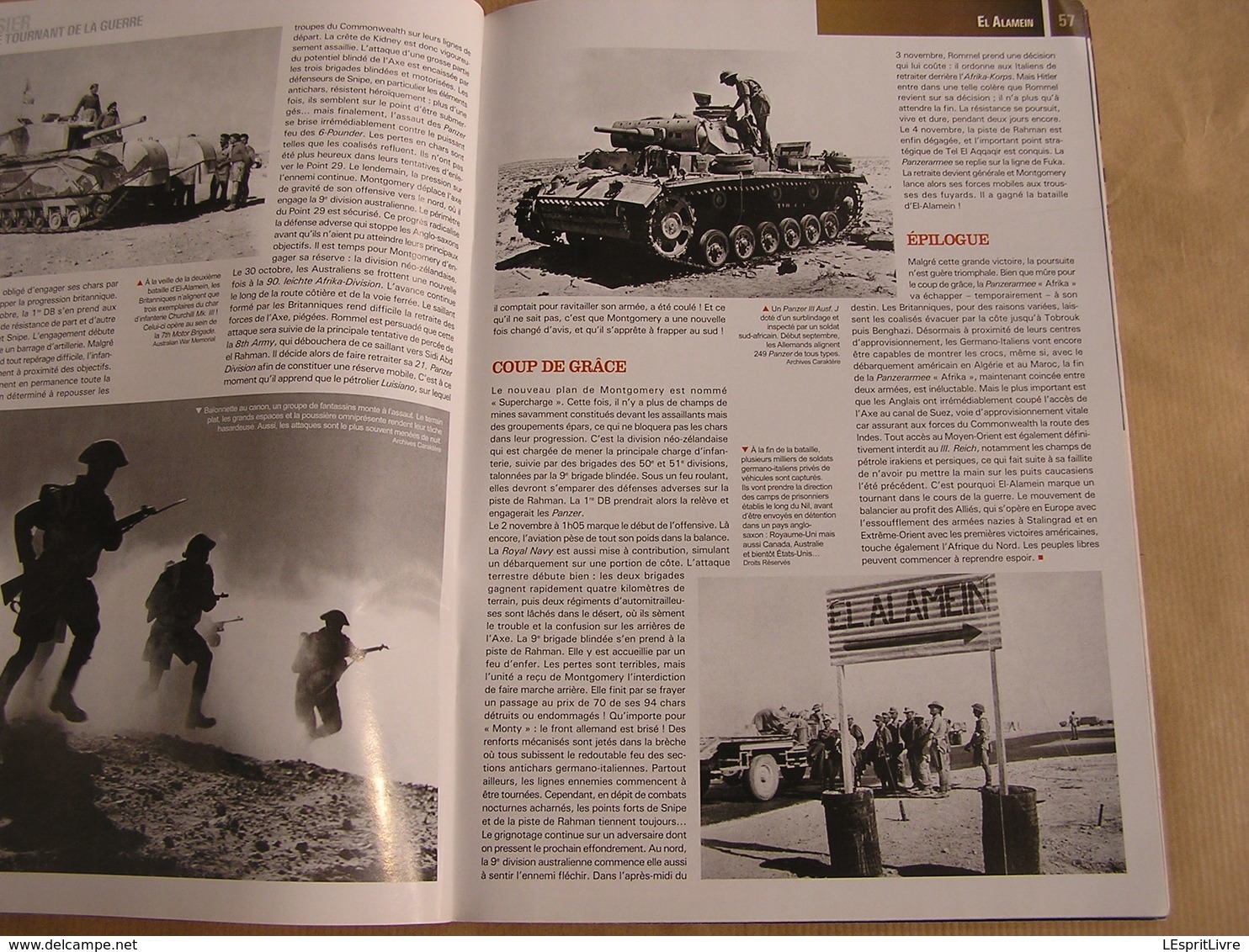 LIGNE DE FRONT N° 32 Guerre 40 45 Midway Guadalcanal El Alamein Afrique Opération Torch Kokoda Stalingrad Japon US