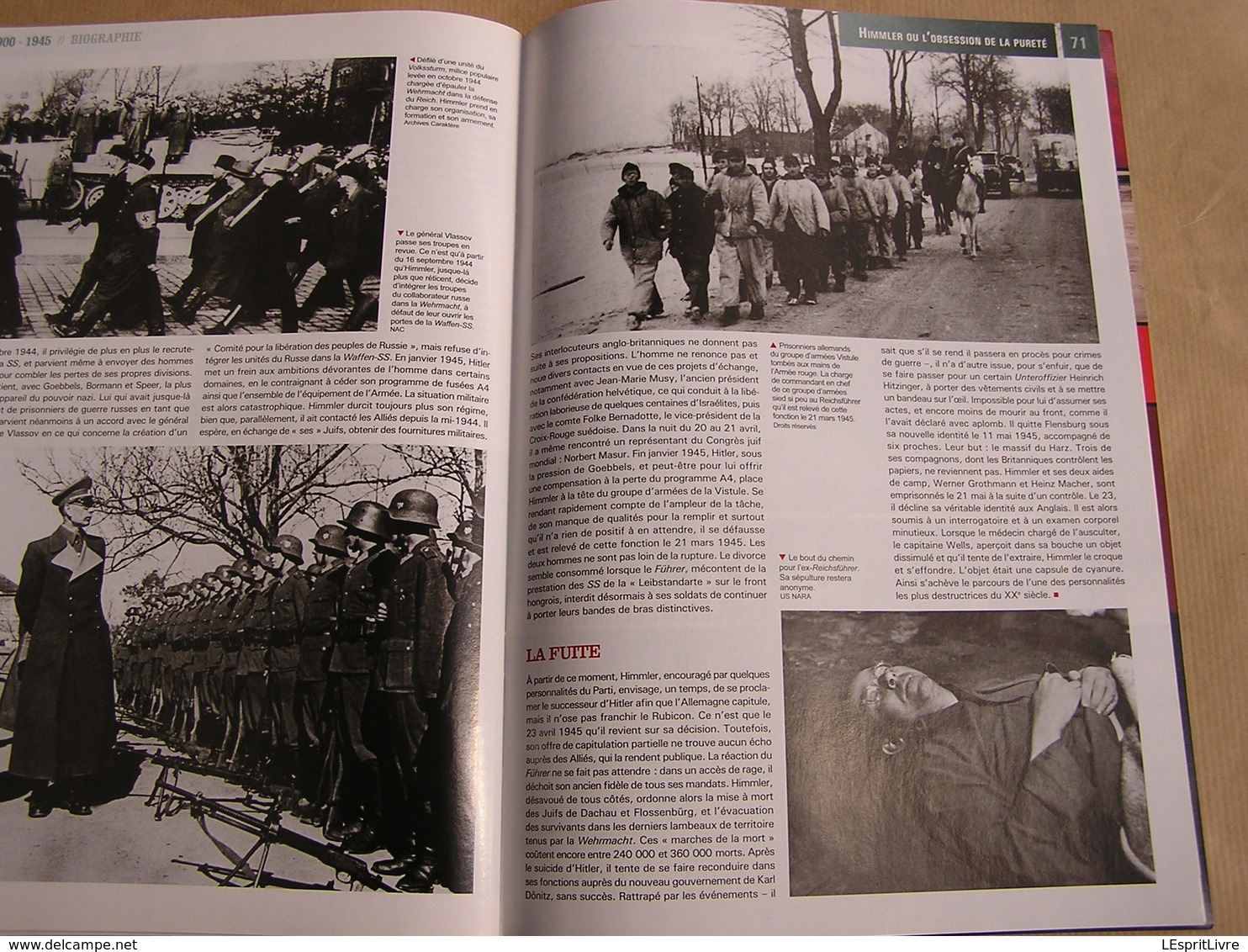 LIGNE DE FRONT N° 35 Guerre 40 45 Waffen SS Wiking Pégasus Bridge Guerre des Sosies Metz Himmler Hitler Verdun 14 18