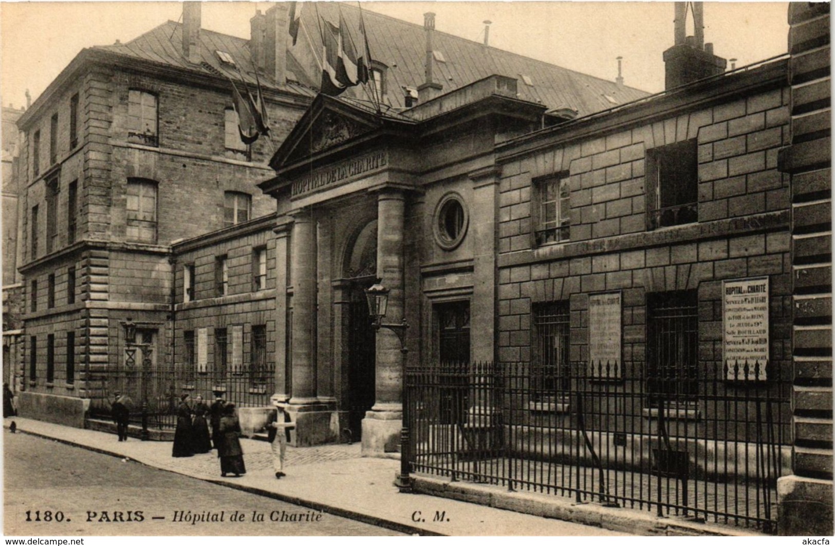 CPA PARIS 6e Hopital De La Charite Ed. C.M. (577098) - Distretto: 06