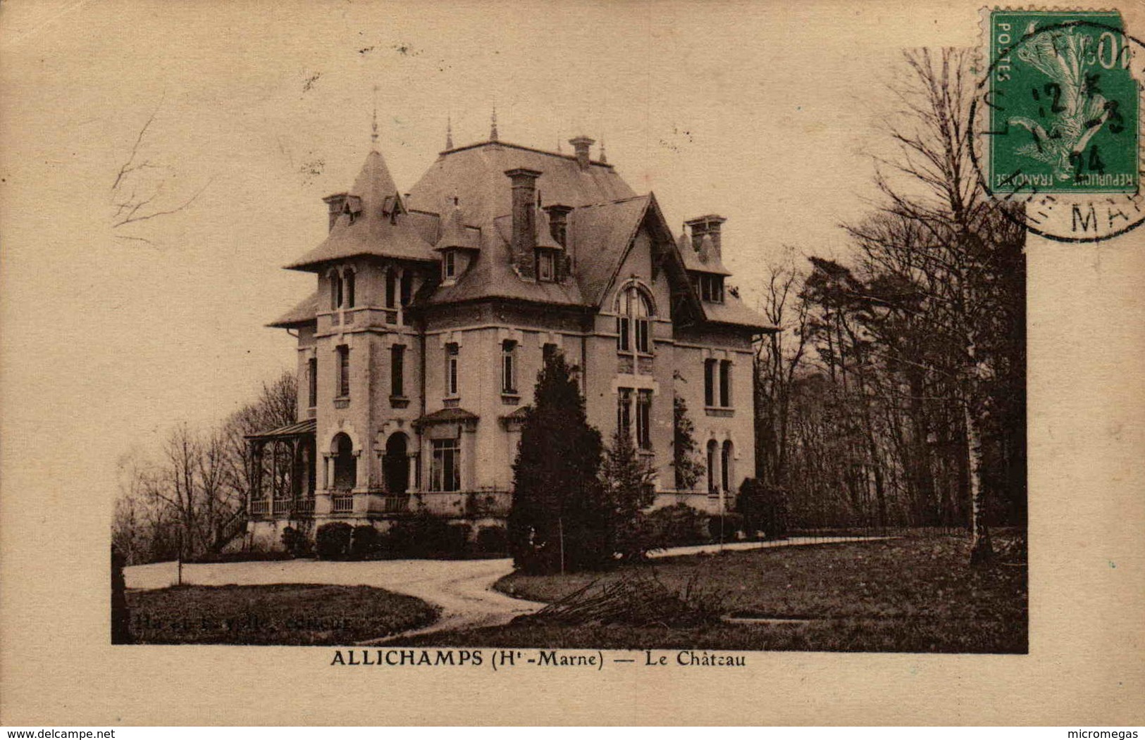 52 - ALLICHAMPS - Le Château - Autres & Non Classés