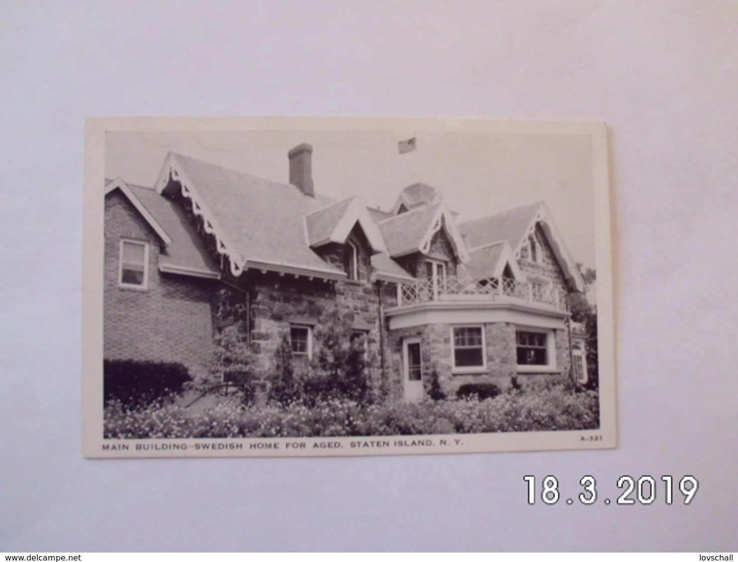 New York. - Main Building- Swedish Home For Aged. Staten Island. - Staten Island