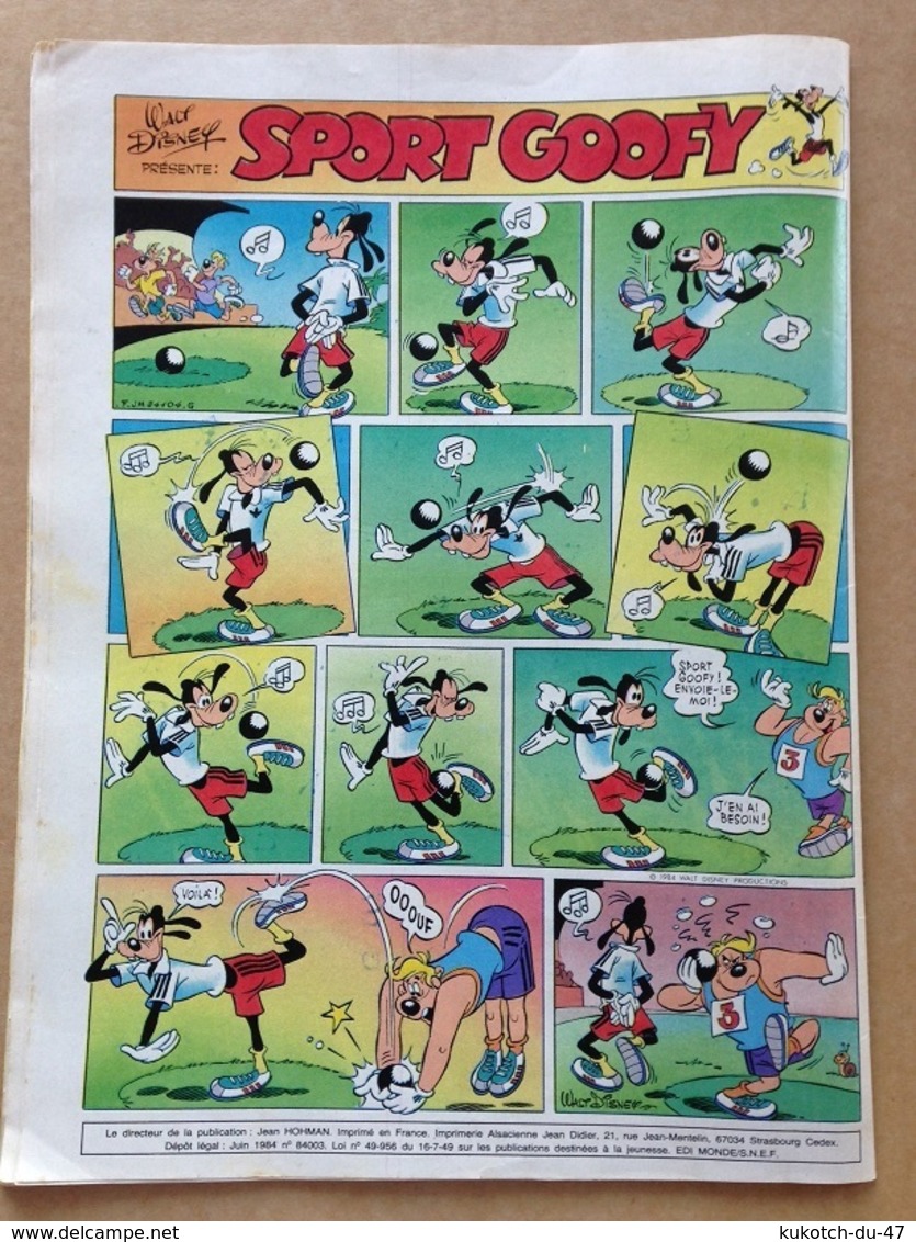 Disney - Journal de Mickey - Année 1984 ° N°1669