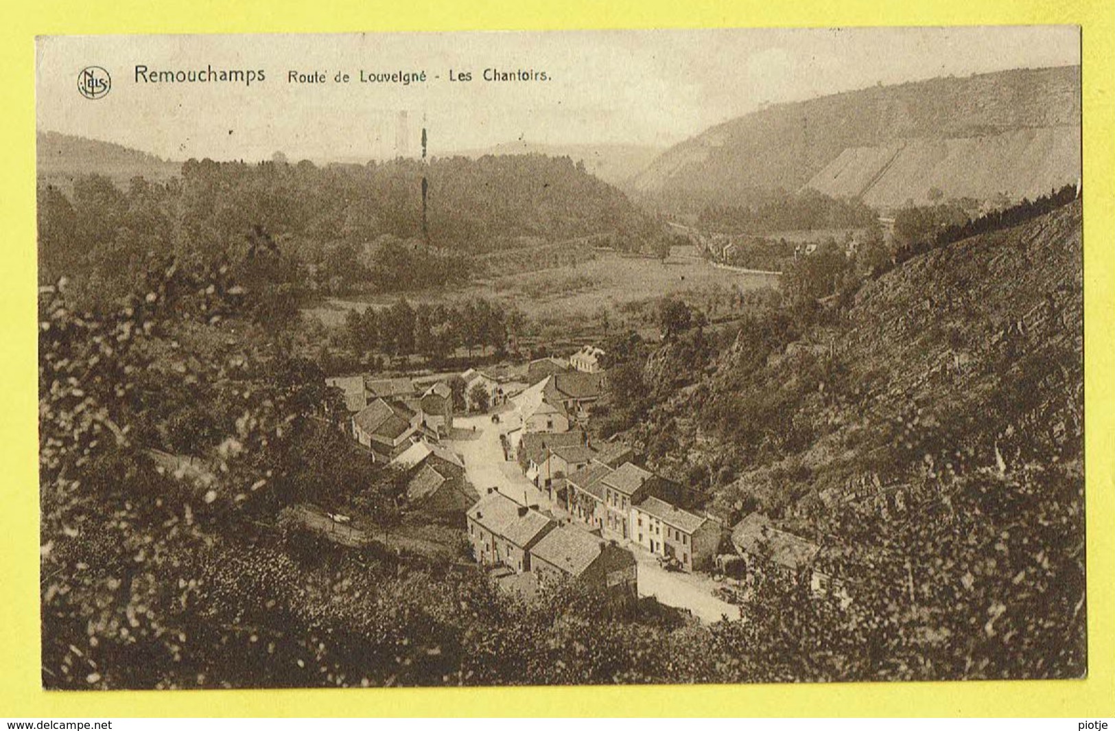 * Remouchamps (Aywaille - Liège - La Wallonie) * (Nels, Edition G. Steinmetz Haenen) Route De Louveigné, Les Chantoirs - Aywaille