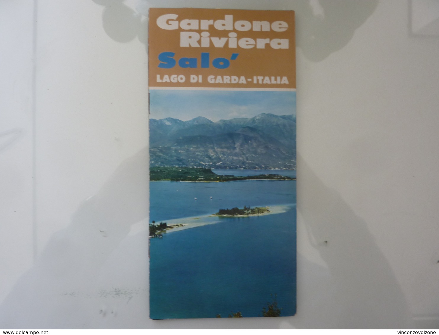 Pieghevole "GARDONE RIVIERA SALO' Lago Di Garda, Italia"  Azienda Autonoma Di Soggiorno 1970 - Dépliants Turistici