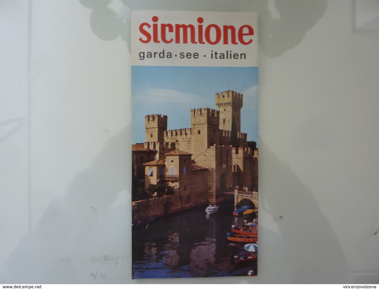 Pieghevole "SIRMIONE Lago Di Garda, Italia" 1964 - Dépliants Turistici