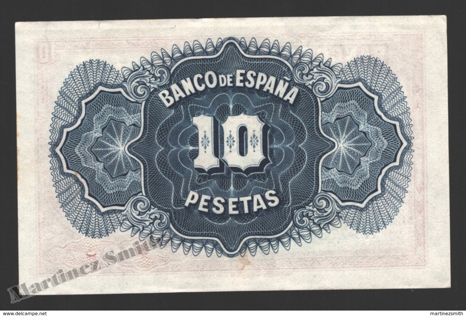 Banknote Spain -  10 Pesetas – Year 1935 – Women At Right - Condition VF - Pick 86a Letter A - 5 Pesetas
