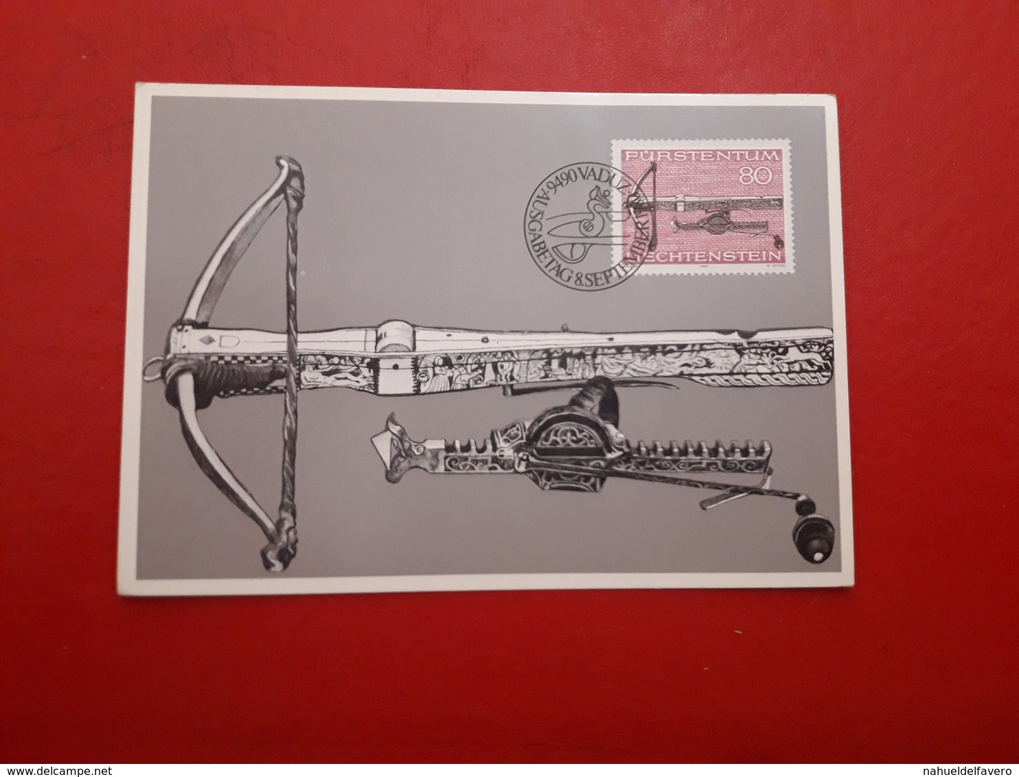 Liechtenstein Fdc Tu Armes Des Suspensions Antiques - Cartes-Maximum (CM)