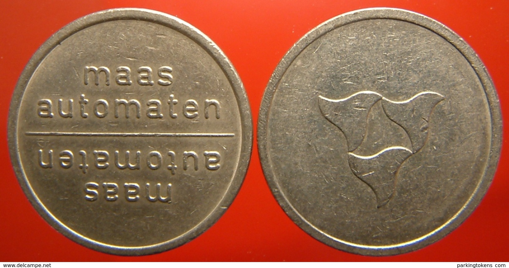 KB277-5 - MAAS AUTOMATEN - Veldhoven - WM 22.5mm - Koffie Machine Penning - Coffee Machine Token - Profesionales/De Sociedad