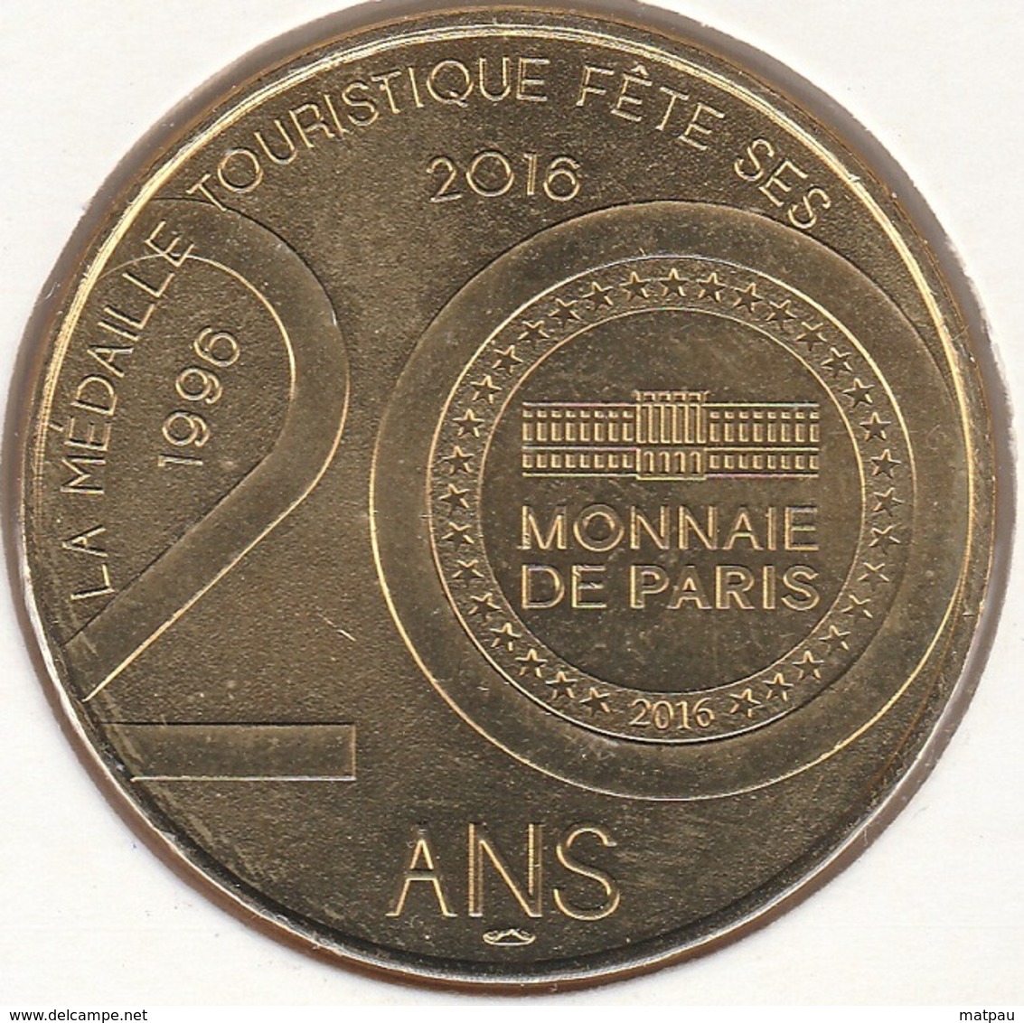 MONNAIE DE PARIS 63 CLERMONT-FERRAND - Musee L' Aventure Michelin - Breguet Michelin - 1re Piste En Dur Au Monde 1916-20 - 2016